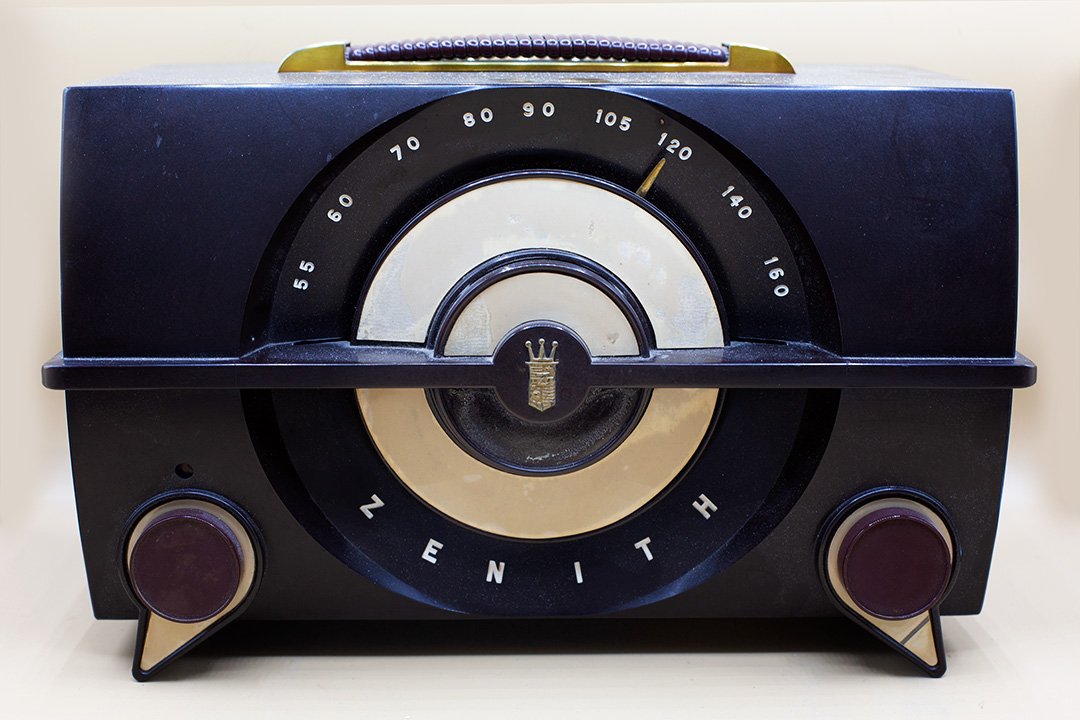 Zenith Bullet Dial Bluetooth Radio 1960s — Memory Den Vintage Mall